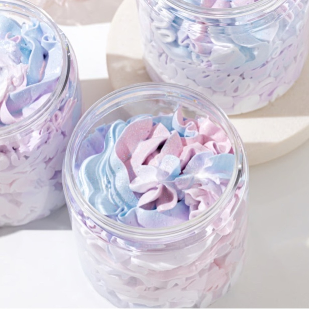Whipped Bath Soap 4 oz containers.